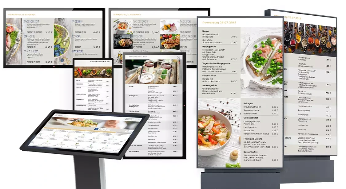 Digitale Speisekarten in der Gastronomie